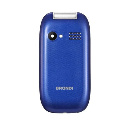 BRONDI HANDY WINDOW+ 4.5 FARBIG/FLIP DUAL SIM KLAPPBAR - BLAU