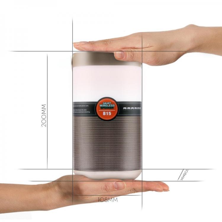 Bluetooth-Lautsprecherlampe, Multicolor, Smart-Lampe, LED, Farbtherapie, Freisprecheinrichtung