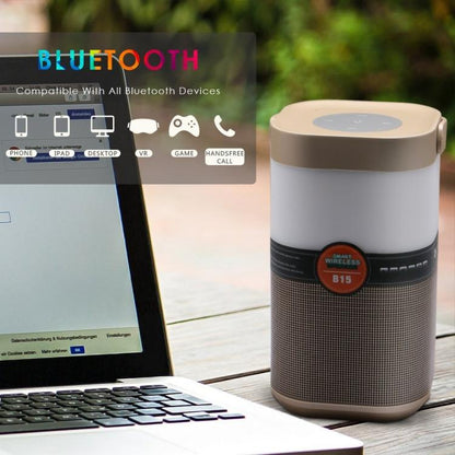 Bluetooth-Lautsprecherlampe, Multicolor, Smart-Lampe, LED, Farbtherapie, Freisprecheinrichtung