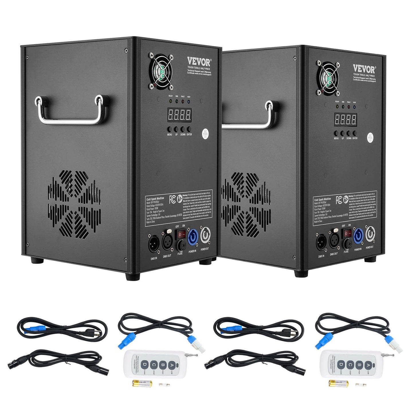 Set di 2 macchine a scintille fredde VEVOR da 700 W