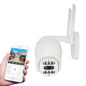 PTZ IP WiFi Camera 10X Zoom Video Surveillance LED Color Night Vision