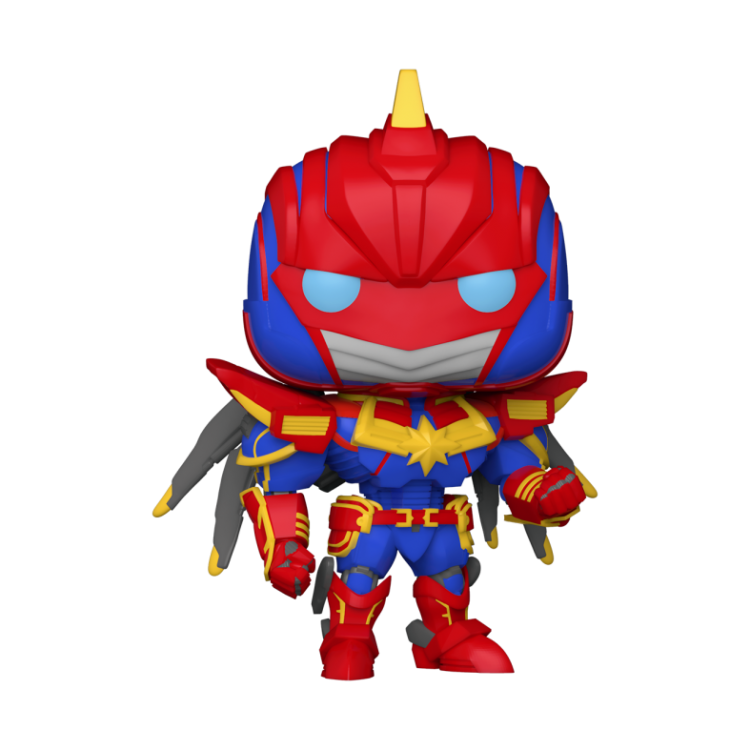 Funko Pop Marvel Avengers Mech Strike 831 Captain Marvel Vinyl-Sammelfigur