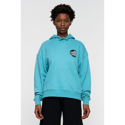 Santa Cruz Felpa unisex con cappuccio Cabana turquoise