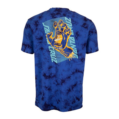 Santa Cruz maglietta manica corta da uomo Split Strip azzurro-blu