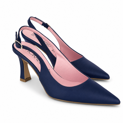 Morablu 3542 Sol Soft Blu Navy Chanel Tacco 70