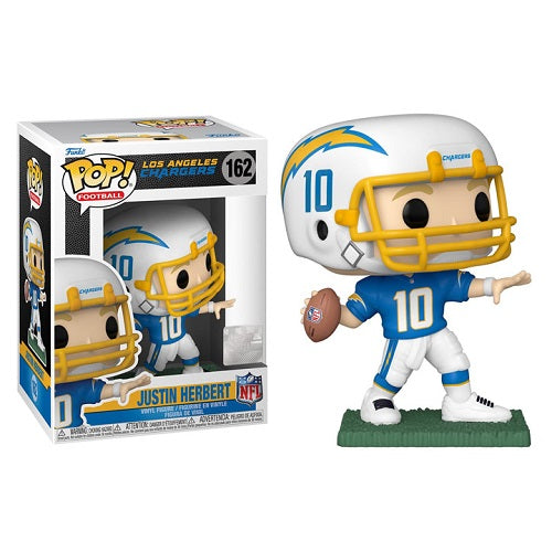 Funko Pop NFL Chargers 162 Justin Herbert Football Vinyl USA Figur Neu