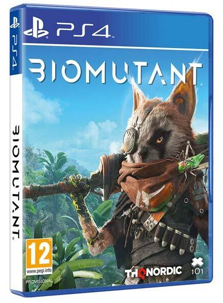 Biomutant Ps4 Videogioco Italiano Playstation 4 Gioco Eu Nuovo Sigillato Up Ps5