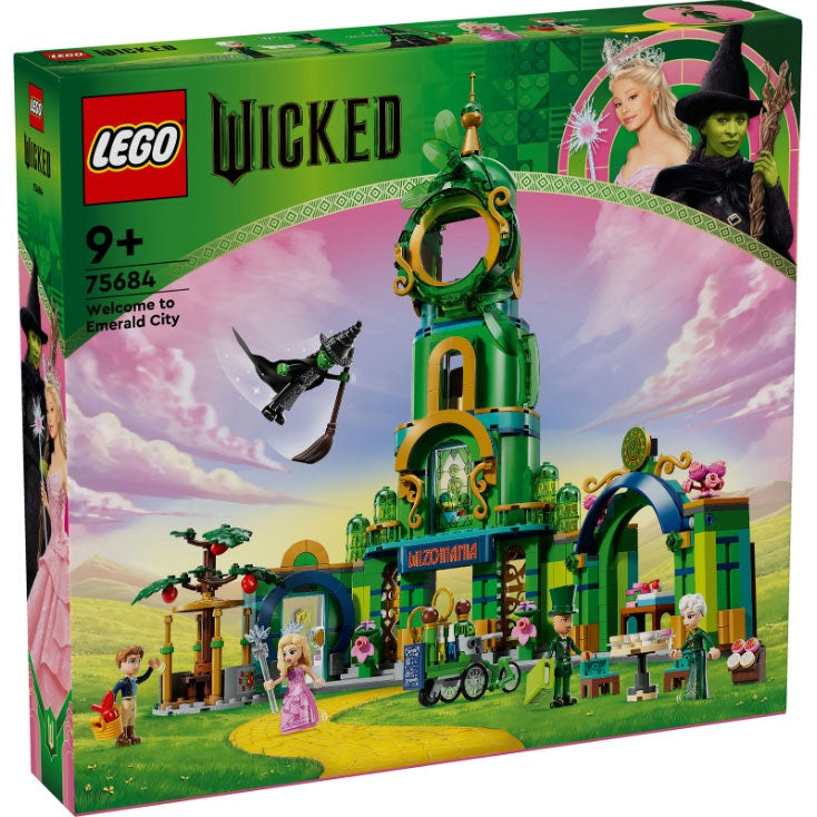 Lego - Wicked 75684 (Willkommen in der Smaragdstadt) Bausatz 945 Teile 9+