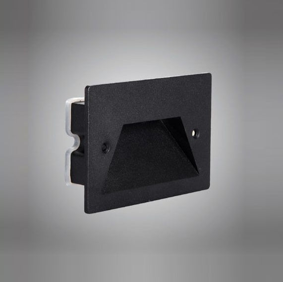 Strahler Bodeneinbauleuchte Ip65 Led 3W Einbau Dose 503 Für Treppen Garten 3000K/Schwarz