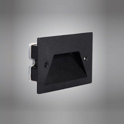 Strahler Bodeneinbauleuchte Ip65 Led 3W Einbau Dose 503 Für Treppen Garten 3000K/Schwarz