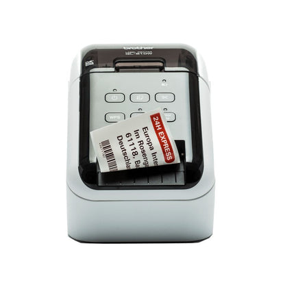 Brother QL-810W stampante per etichette (CD) Termica diretta A colori 300 x 600 DPI 176 mm/s Con cavo e senza cavo DK Wi-Fi [QL810WCUA1]