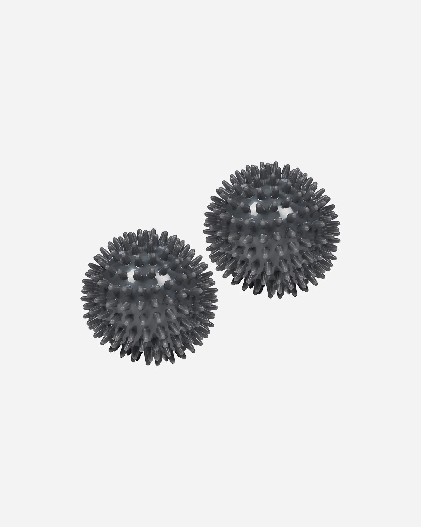Energetics Coppia di sfere per il massaggio Knobbed Balls da 8cm di diametro 107305-021 grigio