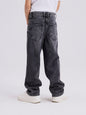 Name It Ryan 13224456 Junior Jeans Dritto Nero Slavato Marrone