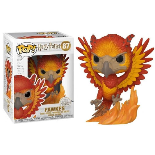 Funko Pop! Harry Potter – Fawkes (87) Fawkes der Phönix Vinyl Figur Statue 9cm