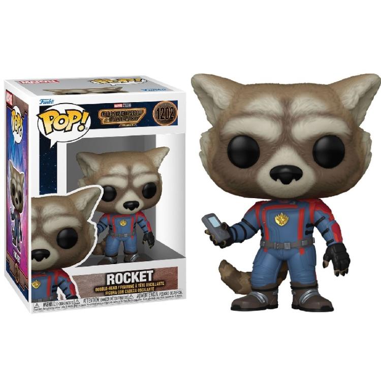 Funko Pop ! Marvel - Guardians Of The Galaxy Vol. 3 - (1202) Rocket Figure Vinyl