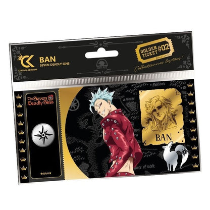 CARTOON KINGDOM - GOLDENES TICKET: NARUTO (BLACK EDITION - KAKASHI) #04 SAMMLUNG