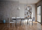 Extendable Console Table Banco Premium Anthracite