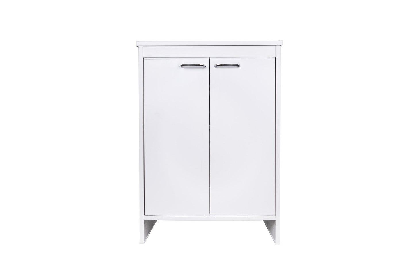 Base per Composizione Lavanderia in PVC, Kit Completo 60x50 cm, Modello Garden, Ideale per Spazi Funzionali e Facile da Montare