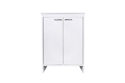 Base per Composizione Lavanderia in PVC, Kit Completo 60x50 cm, Modello Garden, Ideale per Spazi Funzionali e Facile da Montare