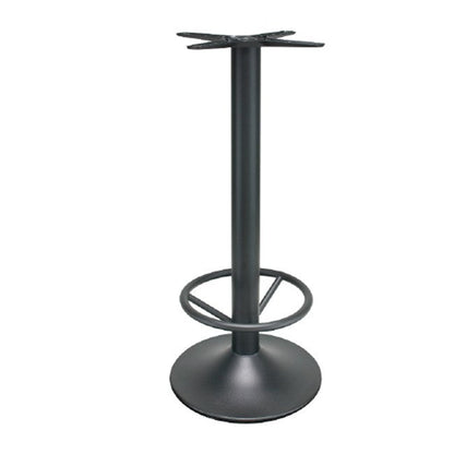 Base Tavolo Ghisa H108 con Poggiapiedi 14,5kg - Tavoli Alti Bar Pub Contract