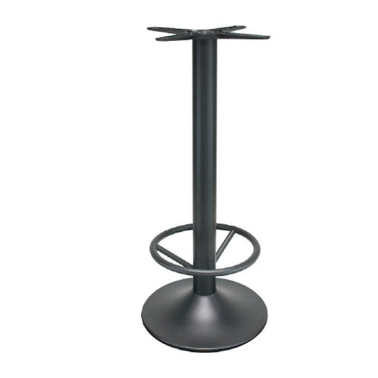 Base Tavolo Ghisa H108 con Poggiapiedi 14,5kg - Tavoli Alti Bar Pub Contract