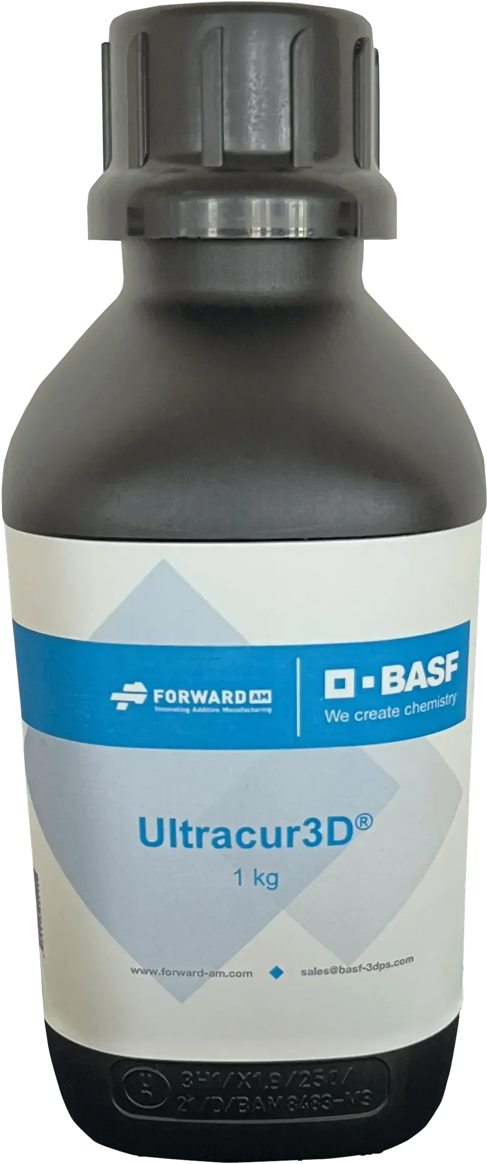 BASF ULTRACUR3D FLEXIBLE UV RESIN EL 150 - 1 KG - CLEAR