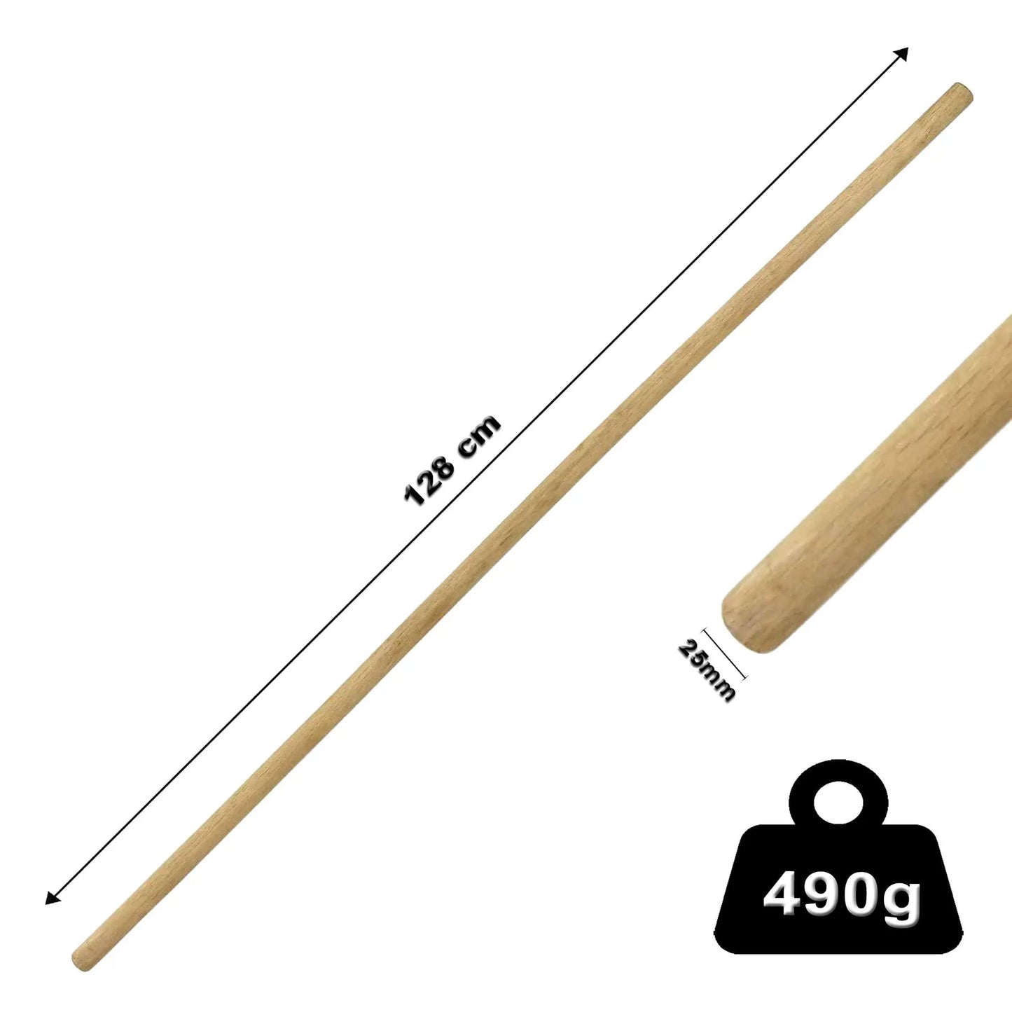 Bastone legno JO armi da difesa personale Arti Marziali Aikido Kobudo Iaido Jodo