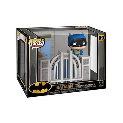 Funko Pop! Town (09) Batman With The All Of Justice Vinylfigur 15cm Statue