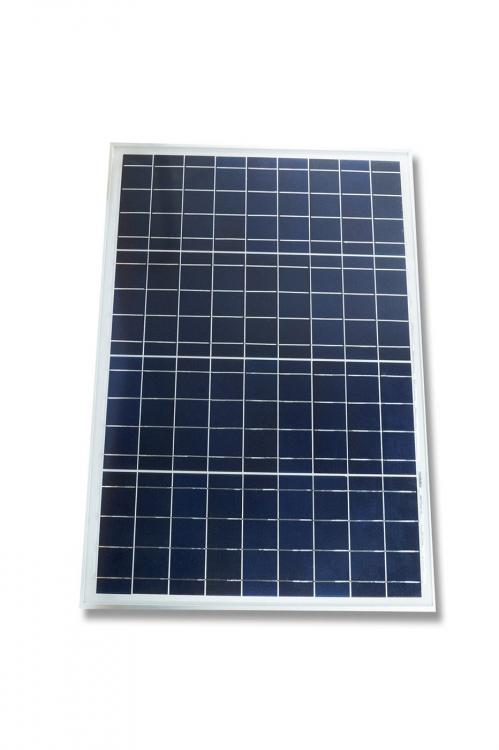 Solarpanel Photovoltaik Silizium Zellen Modul 50W 50Watt 12V Batterieklemmen