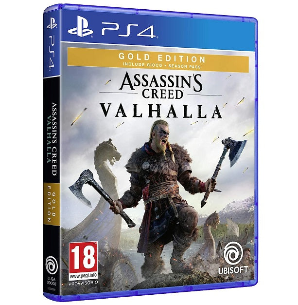 Assassin's Creed Valhalla - Gold Edition PS4 Spiel Deutsch Neu PlayStation 4