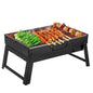 Tabletop Charcoal Grill with Portable Carrying Case Foldable BBQ for Camping