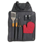 Fenner Apron With Barbecue Tools 6 Pc BBQ Utensils