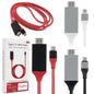 USB-C HDMI HDTV ADAPTER CABLE FOR CONNECTING GALAXY S8 NOTE 8 - MACBOOK to TV