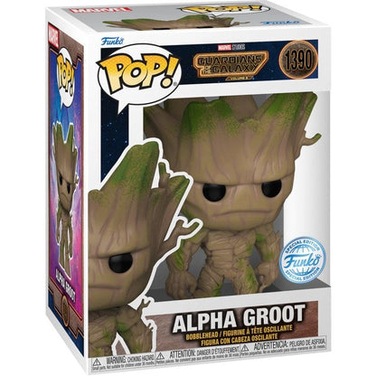 Funko Pop! Marvel Guardians Of The Galaxy Vol. 3 – (1390) Alpha Groot Exclusive