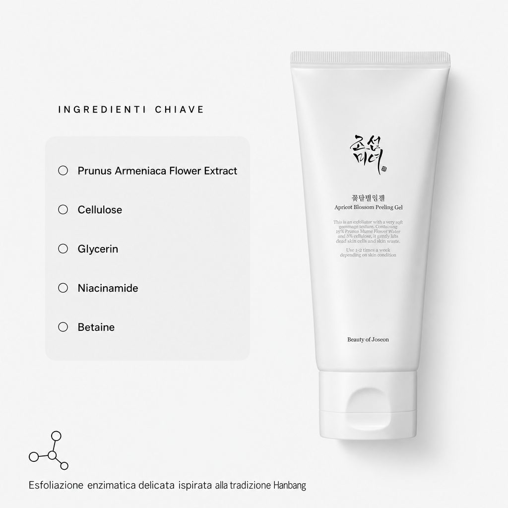 Beauty of Joseon Apricot Peeling Gel – Esfoliante Viso 100ml