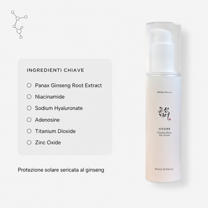 Beauty of Joseon Ginseng Sun Serum SPF50+ – Siero Solare 50ml