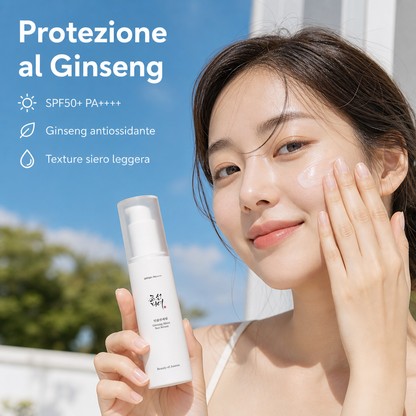 Beauty of Joseon Ginseng Sun Serum SPF50+ – Siero Solare 50ml