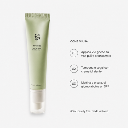 Beauty of Joseon Light On Serum – Siero Illuminante Vitamina C 30ml