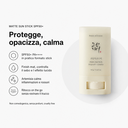 Beauty of Joseon Matte Sun Stick SPF50+ – Solare Mat 18g