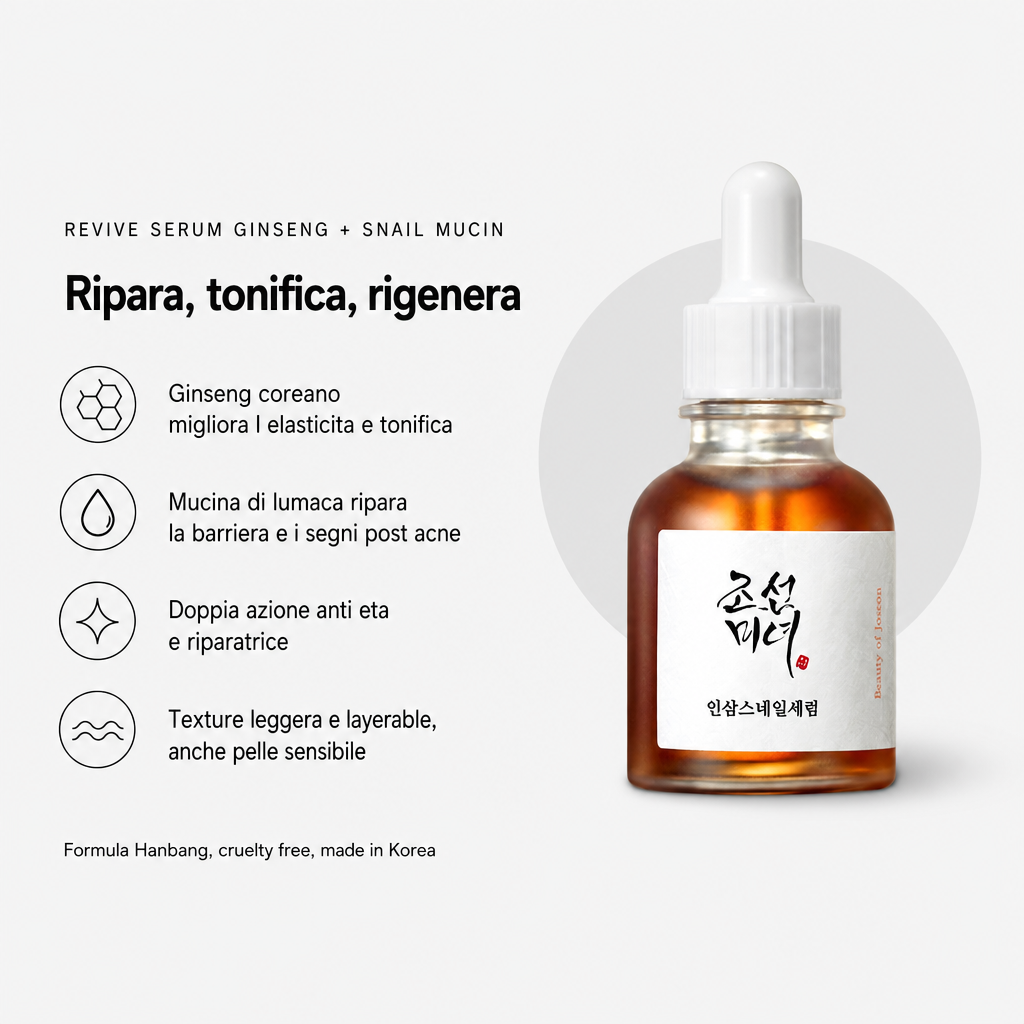 Beauty of Joseon Revive Serum – Siero Anti-Età 30ml