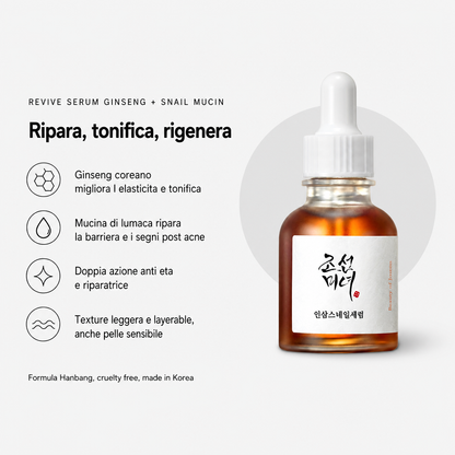 Beauty of Joseon Revive Serum – Siero Anti-Età 30ml