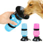 PORTABLE DOG CAT PET WATER DISPENSER BOTTLE BOWL TRAVEL