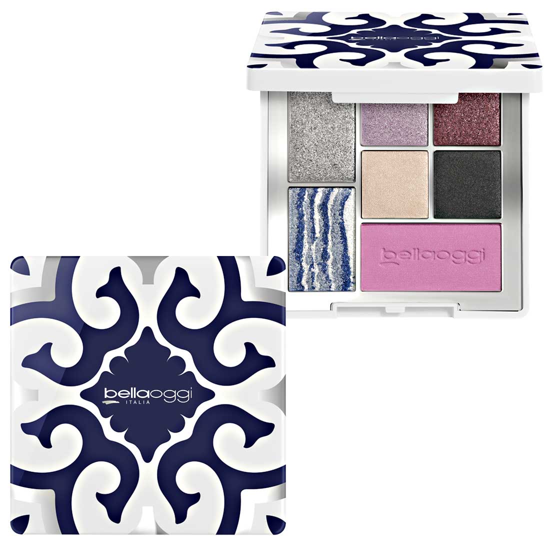 Bellaoggi Mediterranean Frames Trousse Piccola – Palette Ombretti e Blush