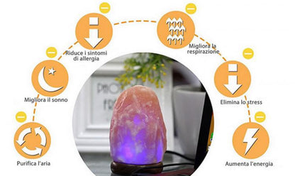Himalaya Salzlampe 4-6 kg Naturbelassenes Rohsalz aus Tibet