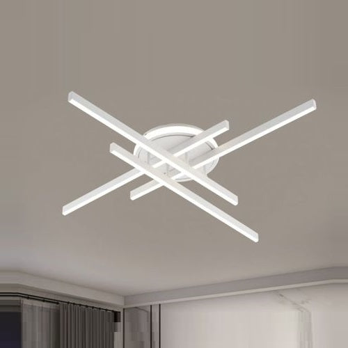 Moderne LED-Deckenleuchte 45 Watt Lampe Kronleuchter Decke Kaltweiß 6500K