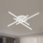 Modern LED Ceiling Light 45 Watt Lamp Chandelier Cold White 6500K