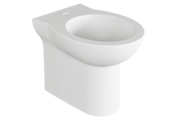 Bidel filo muro modello Fast in Ceramica colore Bianco