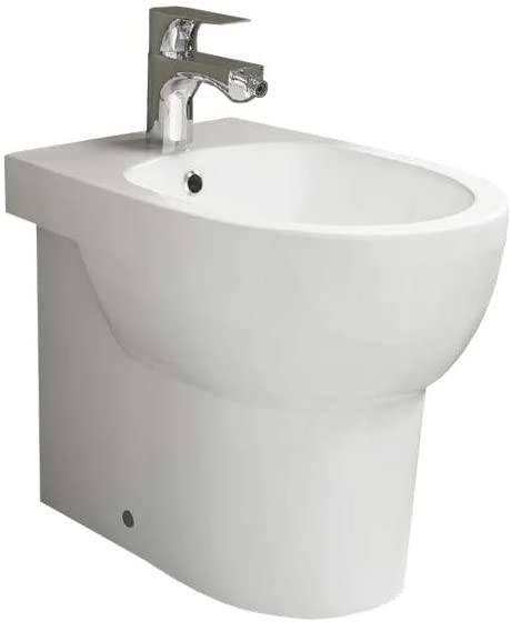 Bidet Filomuro Modello Abe in Ceramica Bianca Lucida