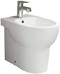 Abe Back-to-Wall Bidet in Glossy White Ceramic