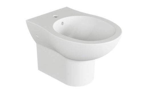 Bidet Sospeso Modello Fast in Ceramica Bianca Lucida